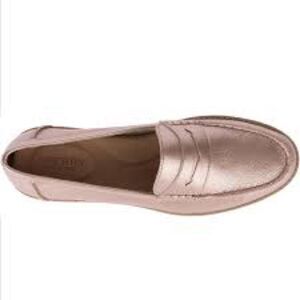 Sperry | Top Sider Rose Gold Seaport Slip On Penny Loafers | 9